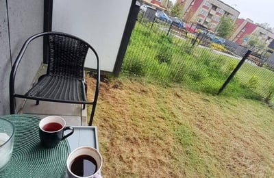 Alquiler de un acogedor apartamento con patio, 38 m², distrito Łagiewniki, Cracovia, Polonia